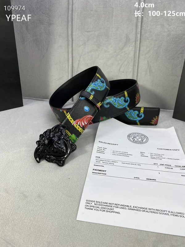 Versace Belt 40mmX100-125cm 8L21